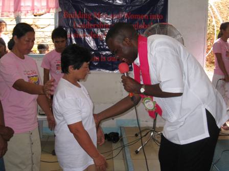 CGM Margos - Philippines ` Rev Dr Kenny Ministering to the sick