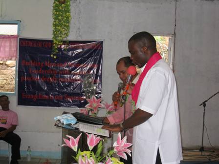 CGM Margos - Philippines ` Rev Dr Kenny Ministering to the sick