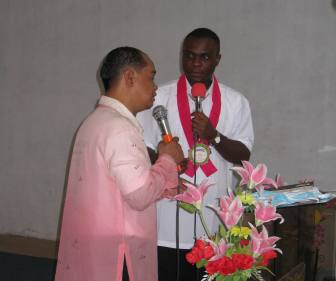 CGM Margos - Philippines ` Rev Dr Kenny Ministering to the sick