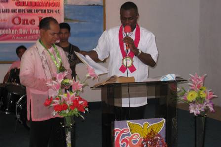 CGM Margos - Philippines ` Rev Dr Kenny Preaching