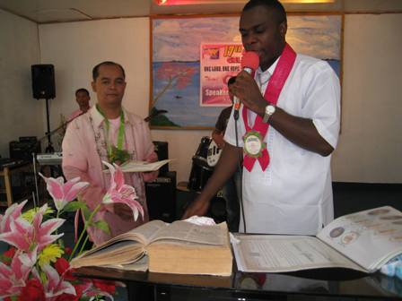 CGM Margos - Philippines ` Presentation of certificate