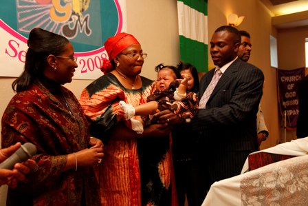 Baby Dedication of Nadia Noma