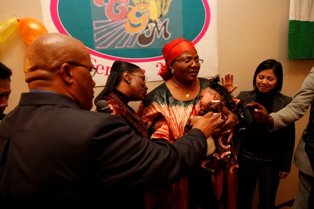 Baby Dedication of Nadia Noma