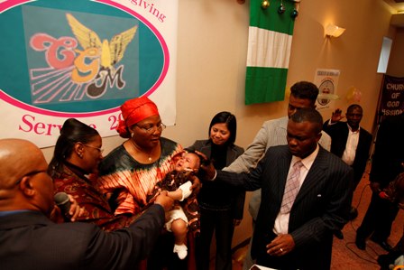 Baby Dedication of Nadia Noma