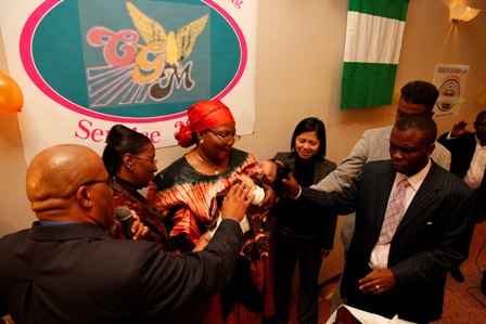 Baby Dedication of Nadia Noma