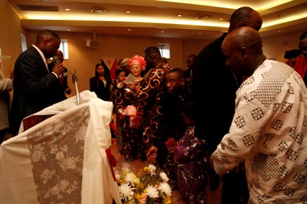 Baby Dedication of Nadia Noma