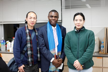 Rev Dr Kenny Ewans with some few CGM Japanese members