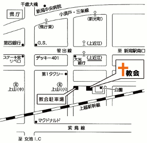 教会概略地図